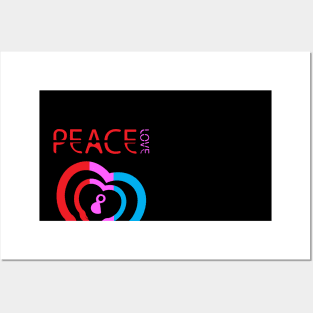 Peace & Love Posters and Art